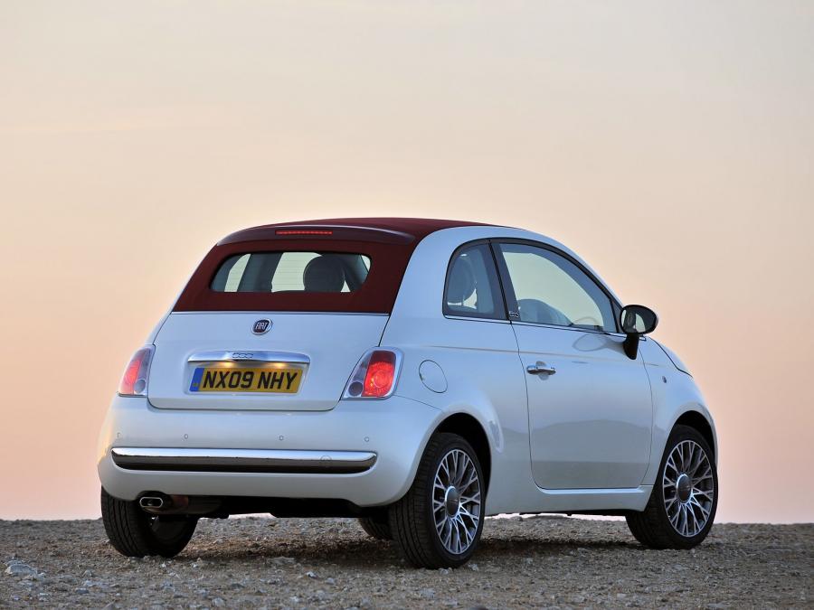  Fiat 500C 2009 года  (UK) (фото 7 из 16)